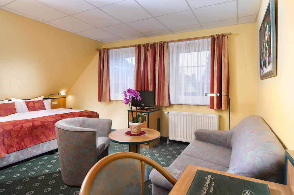 روستوك Hotel Landhaus Dierkow الغرفة الصورة